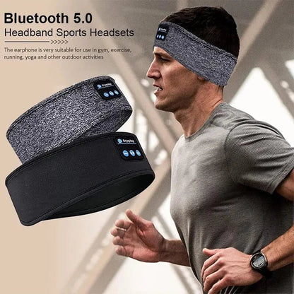 Bluetooth Sleep Headband – Wireless Headphones, Built - In Speakers, Comfortable Fabric, 10 - Hour Battery Life - TechNova