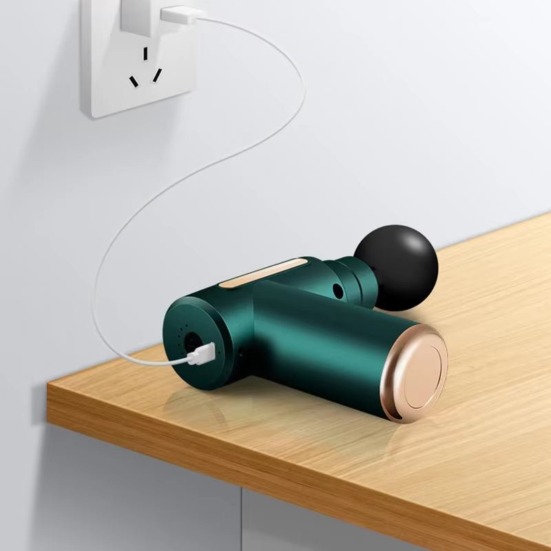 Fascia Gun Muscle Relaxation Massager Electric Vibration Massage Gun Professional Grade Neck Membrane Gun - TechNova