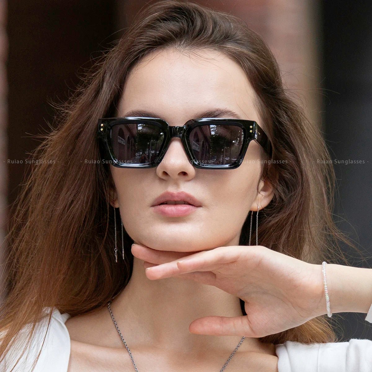 2025 Whole Luxury Premium Shades Designer Black Brand Sunglasses Mens Square Sun Glasses for Women - TechNova