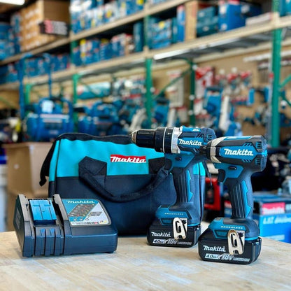 Makita (XT269M - R) 18V LXT® Brushless 2 Pc. Combo Kit, XPH12Z, XDT13Z (4.0Ah) (Factory Reconditioned) - TechNova