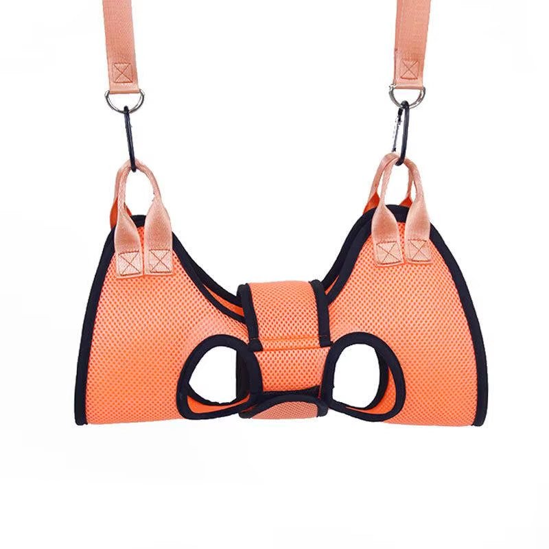 Anti-Scratch Pet Grooming Hammock Nail Cutting Bag - Restraint for Cats and Dogs - TechNova