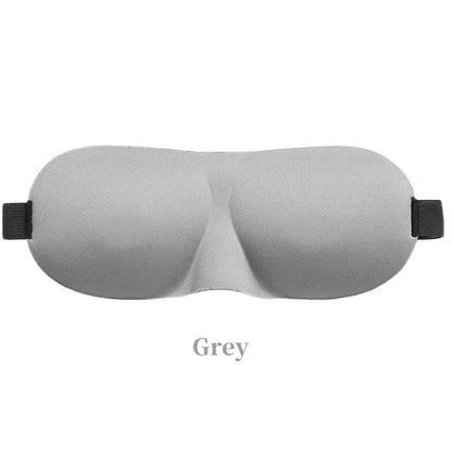 3D Contoured Cup Sleep Mask - Block Out Light, Perfect for Men & Women - TechNova