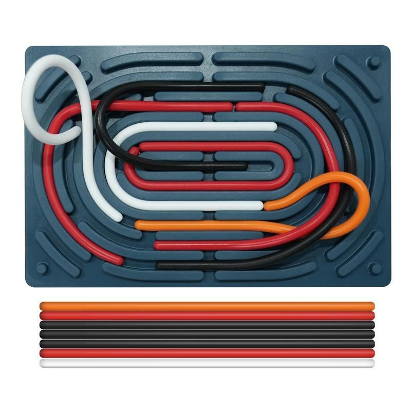 Sensory Activity Board Silicone Pad Early Learning Games Early Education Toys Party Favors for Christmas, Birthday, Halloween, Thanksgiving, School Day Kindergarten Activity Tools Stress Relief Quiet Toys - TechNova