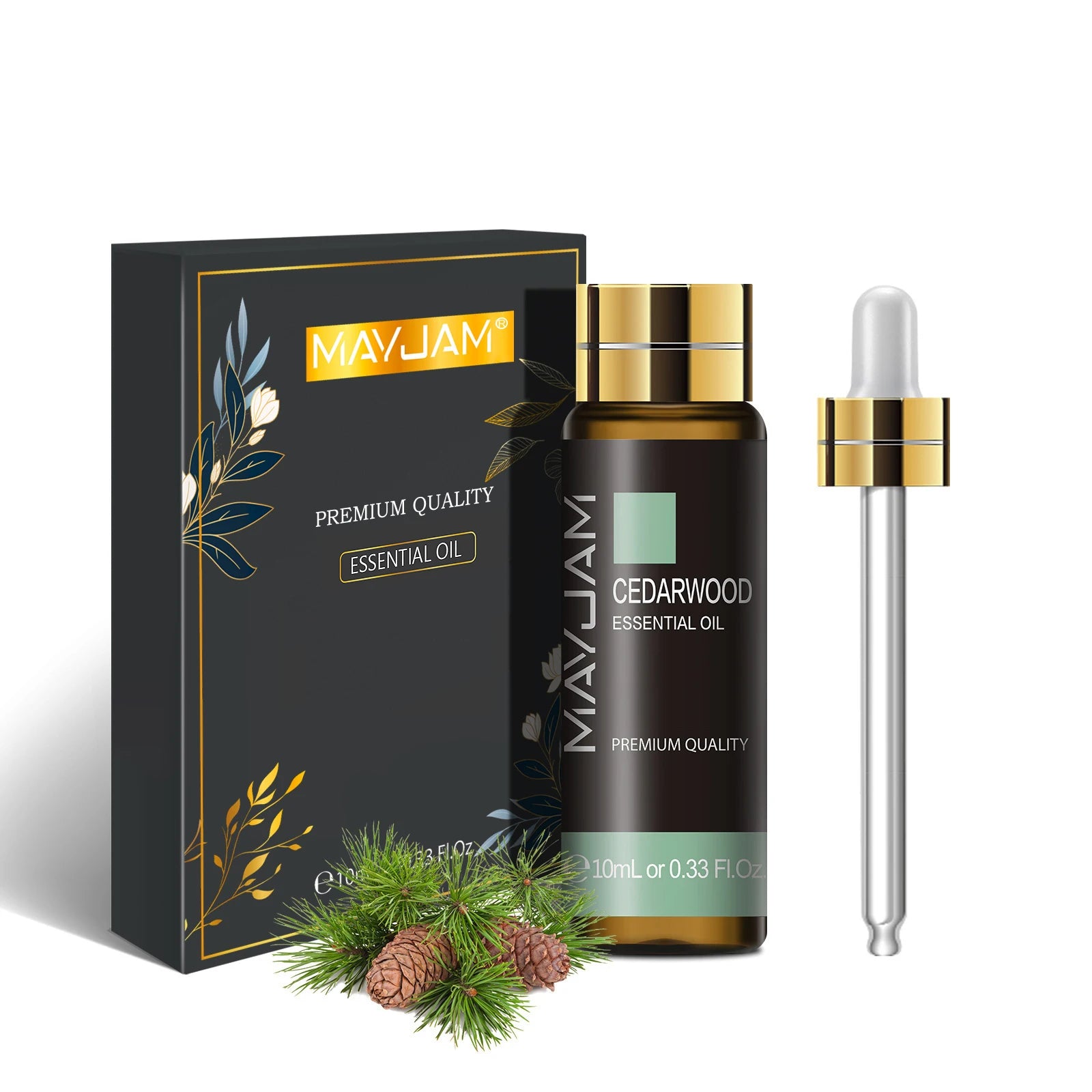 10Ml Pure Plant Essential Oil for Humidifier Diffusers Mint Lavender Tea Tree Rose Vanilla Sandalwood Jasmine Pure Nature Oil - TechNova