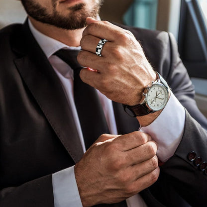 Waterproof Fitness Ring with Heart Rate Monitor for Sleep Tracking & Air Gestures - TechNova