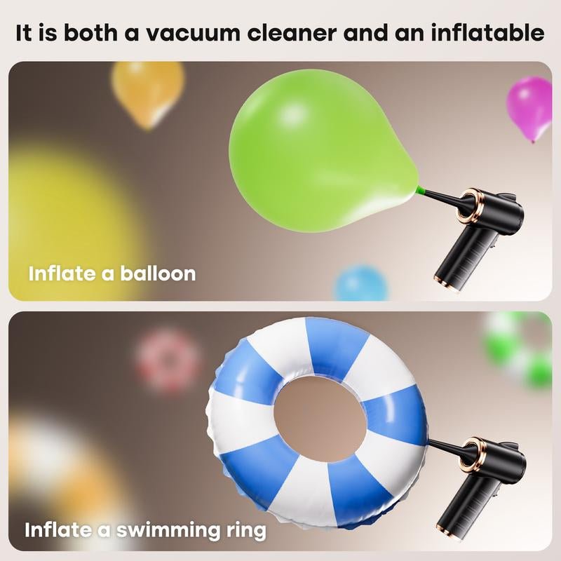 Car and Home 2 - In - 1 4500Pa Hurricane Suction Handheld Vacuum Cleaner - TechNova