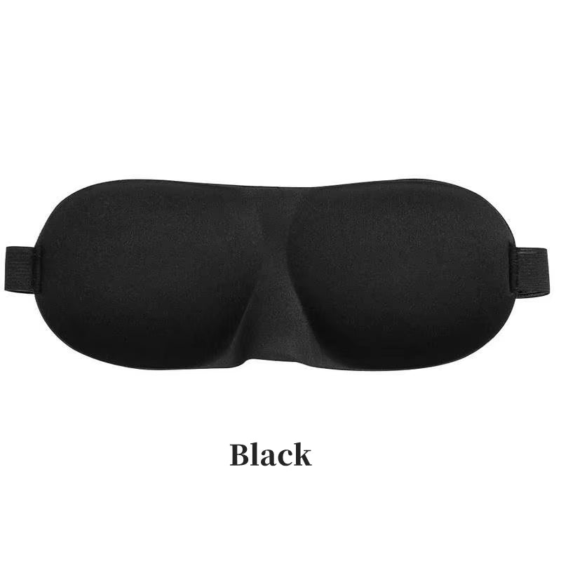 3D Contoured Cup Sleep Mask - Block Out Light, Perfect for Men & Women - TechNova