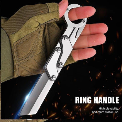 Outdoor Multi - Function EDC Mini Sharp Folding Knife, Mechanical Claw Knife, Fruit Knife - TechNova