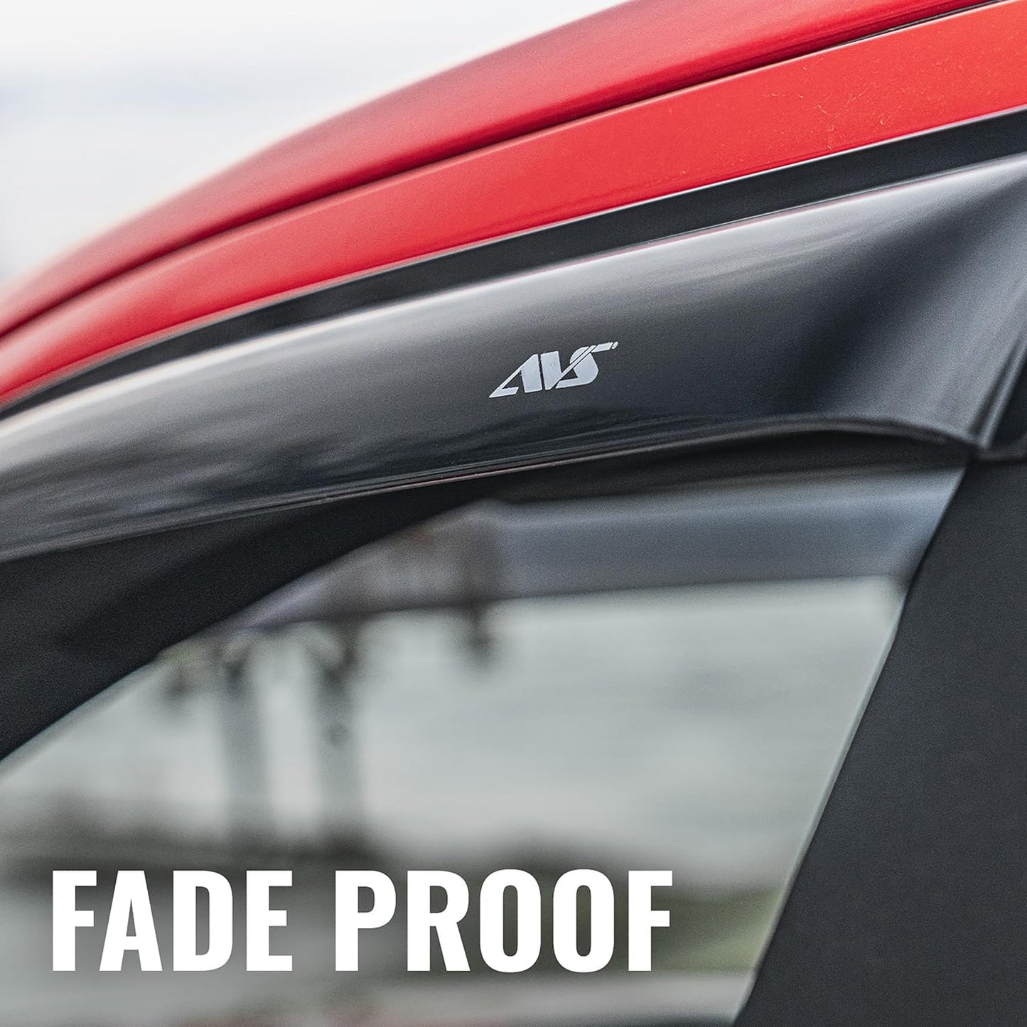 [] outside Mount Rain Guards for 2008 - 2020 Dodge Journey | Window Vent Visors, 4 Pcs. - Smoke | 94072 - TechNova