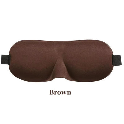 3D Contoured Cup Sleep Mask - Block Out Light, Perfect for Men & Women - TechNova