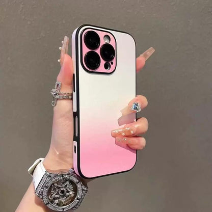 Classy Full Edge Leather Texture Phone Case with Edge Wrap Design, Shockproof Slim Cover, Built in Lens Protector for Iphone 16/15/14/13 PRO MAX - TechNova