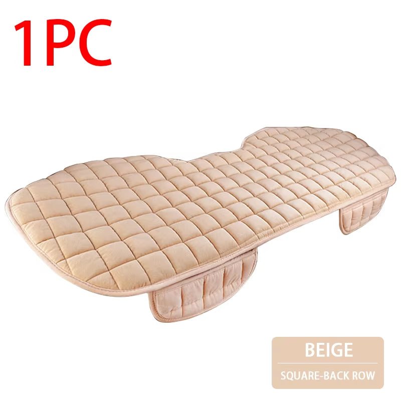 Winter Plush Car Seat Cover Warm Soft Auto Seat Cushion anti Slip Chair Protector Pad Universal for Most Car Models - TechNova