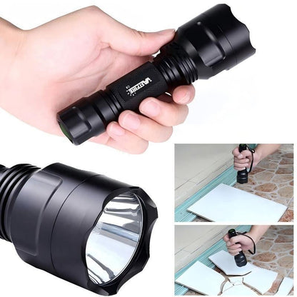 VASTFIRE C8 Series LED Flashlight Gift Set, Available with Pressure Switch for Emergency Lighting, Camping, Long Distance Night Observation Gift for Husband and Father. - TechNova
