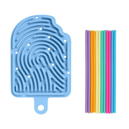 Sensory Activity Board Silicone Pad Early Learning Games Early Education Toys Party Favors for Christmas, Birthday, Halloween, Thanksgiving, School Day Kindergarten Activity Tools Stress Relief Quiet Toys - TechNova