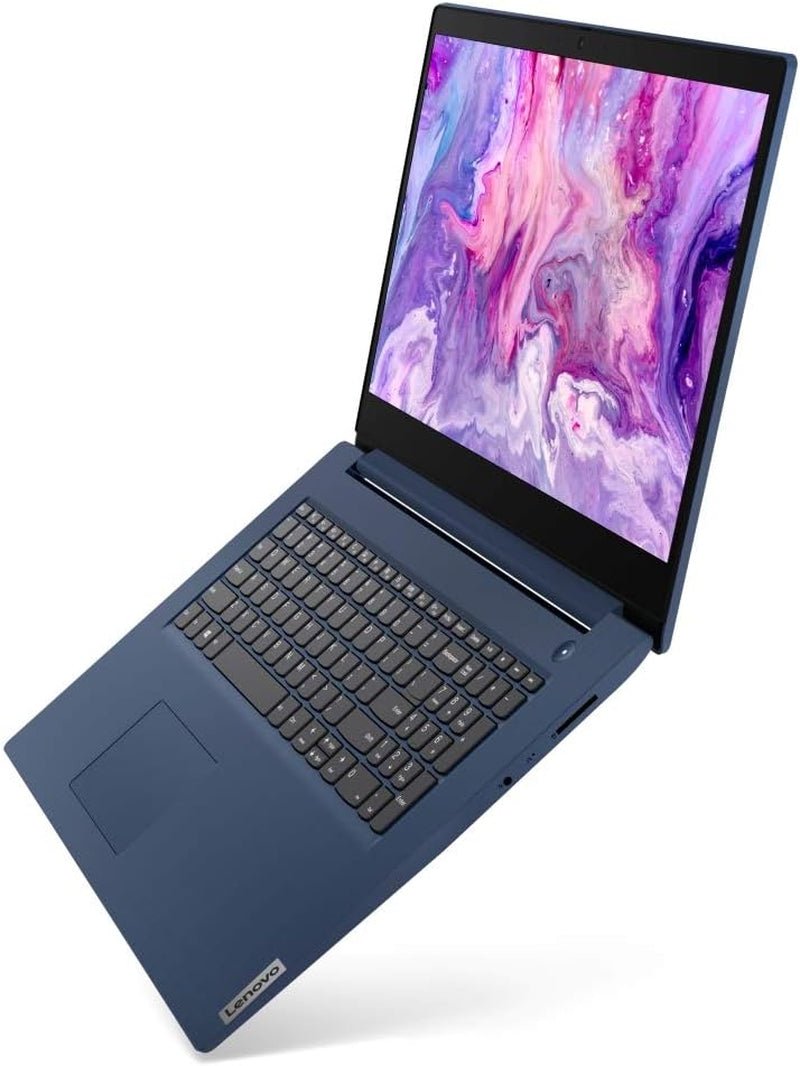 2021 Ideapad 3 Laptop, 17.3" HD+, Intel Core I5 - 1035G1 Processor, HDMI, Bluetooth, Wi - Fi, Webcam, Online Class, Zoom, Windows 10, Abyss Blue, KKE Bundle (20GB RAM | 1TB SSD) - TechNova