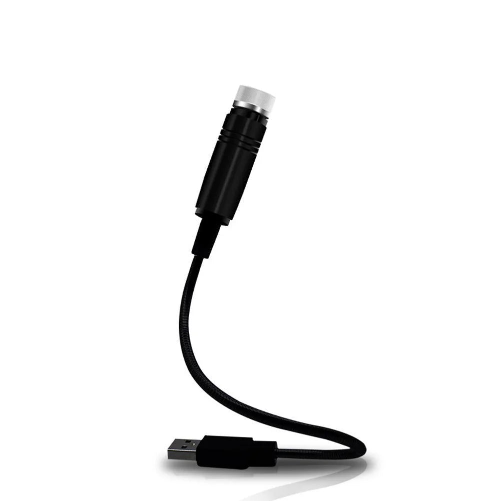 Adjustable USB LED Galaxy Projector Night Light for Car, Ceiling & Bedroom - TechNova