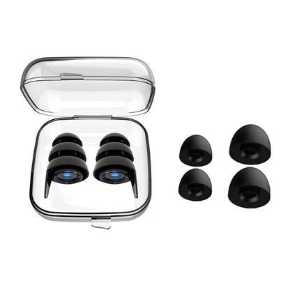 3D Contoured Sleep Mask - Block Out Light, Noise Reduction - TechNova