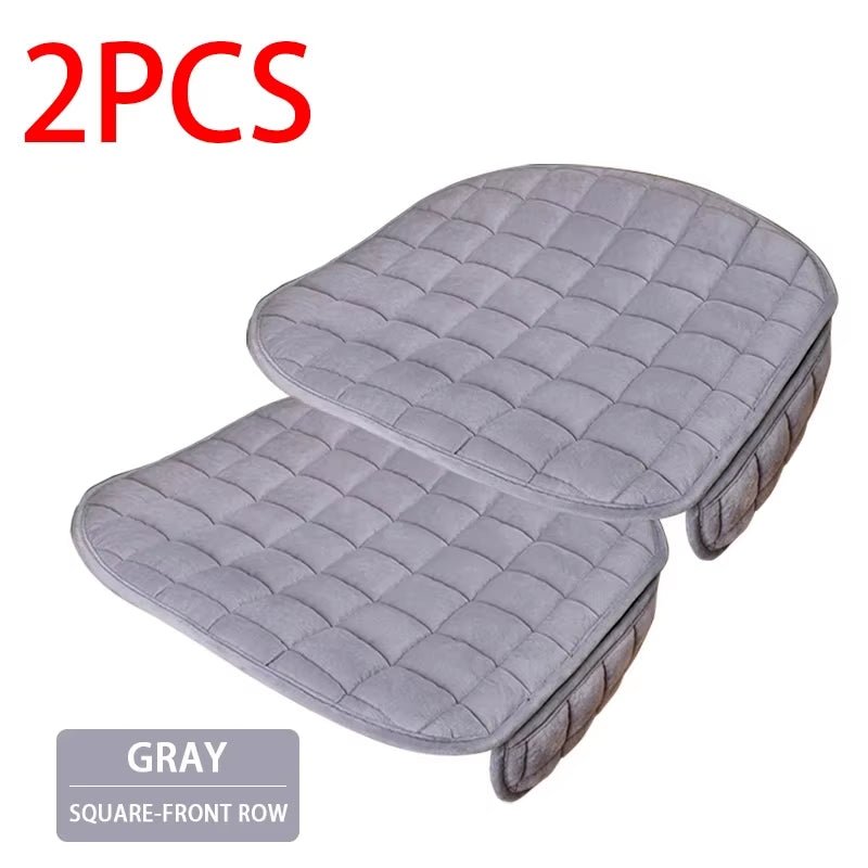 Winter Plush Car Seat Cover Warm Soft Auto Seat Cushion anti Slip Chair Protector Pad Universal for Most Car Models - TechNova