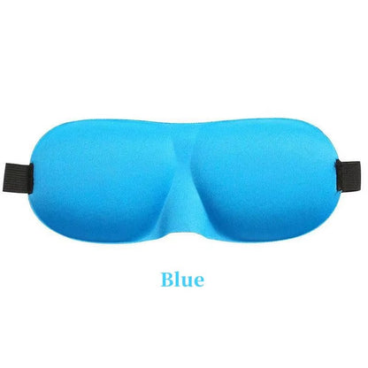 3D Contoured Cup Sleep Mask - Block Out Light, Perfect for Men & Women - TechNova