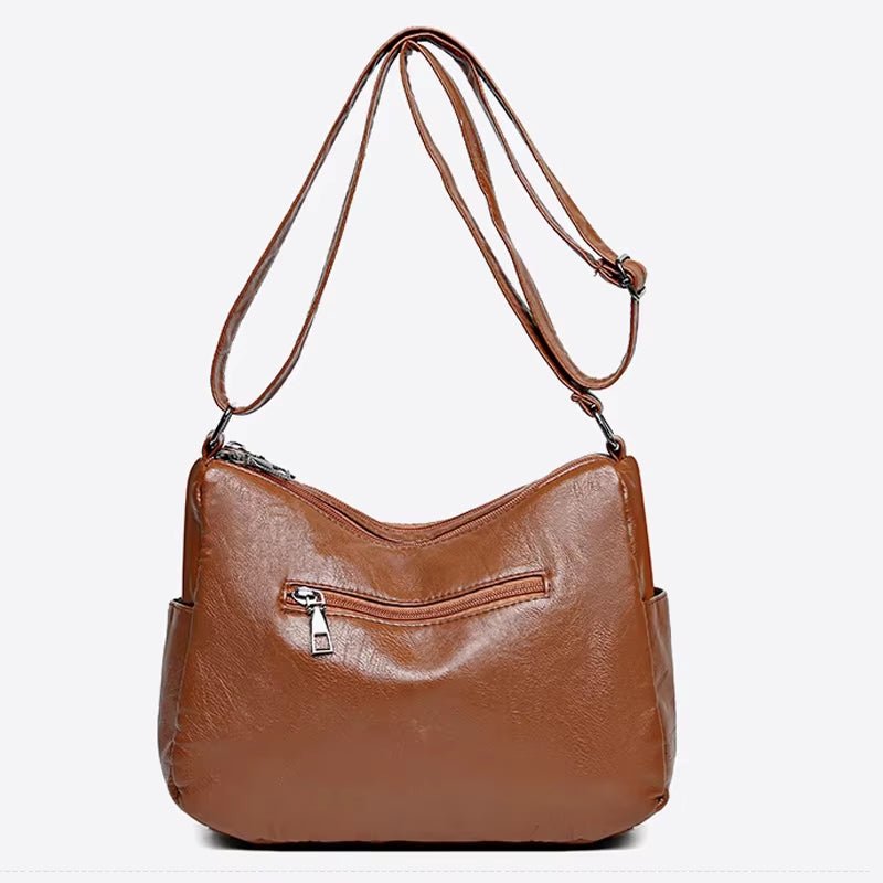 Stylish Crossbody Bag with Adjustable Straps & Woven Design - Women's Commuter Purse - TechNova