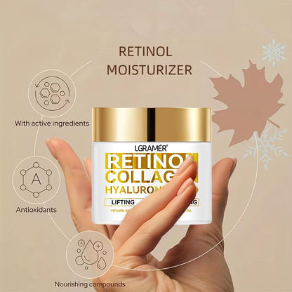 Retinol Face Cream - Anti Aging Moisturizer & Wrinkle Remover - 30&60ML - TechNova