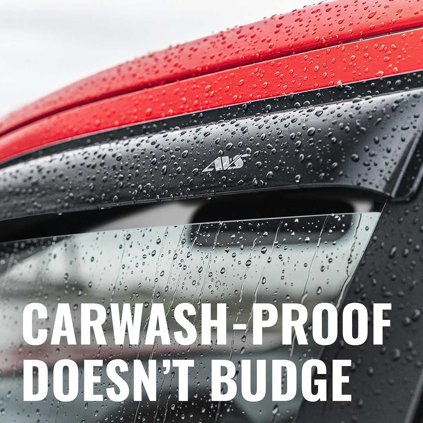 [] outside Mount Rain Guards for 2008 - 2020 Dodge Journey | Window Vent Visors, 4 Pcs. - Smoke | 94072 - TechNova