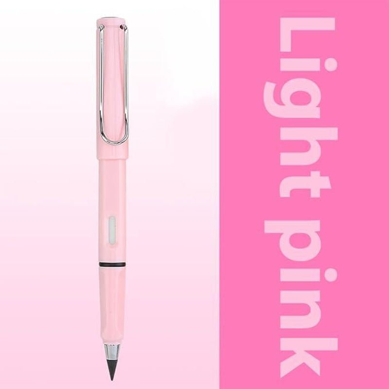 6 Pcs Everlasting Pencil, Infinity Magic Forever Pencils with Eraser, Reusable Cute Inkless Eternal Pencil for Kids Writing, Sketching, Drawing - TechNova