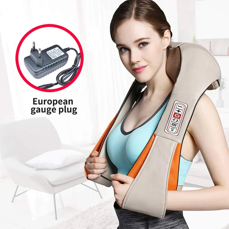 Kneading Shawl Neck Vehicle Home Massager Neck Shoulder Waist Whole Body Kneading and Kneading Massage Shawl Massage Chair