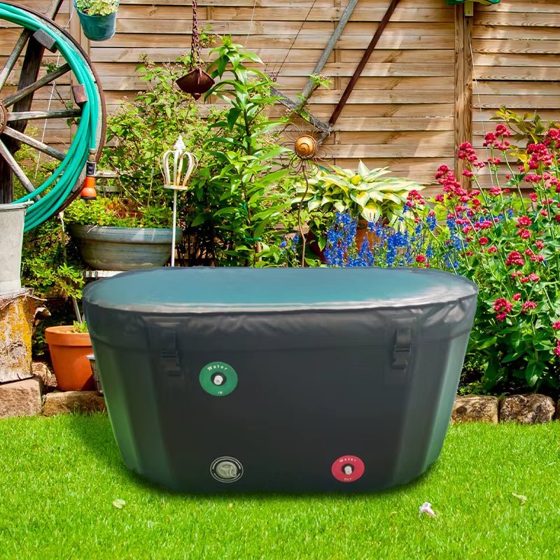 Ice Bath Tub Insulated Ice Cold Plunge Tub Outdoor Portable Ice Bath Pod for Athletes Cold Water Therapy Outdoor Cold Plunge Tub - TechNova