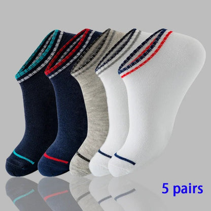 8 Pairs Women/Men Boat Socks Invisible Low Cut Silicone Non - Slip Summer No - Show Ankle Socks Solid Color Casual Breathable - TechNova