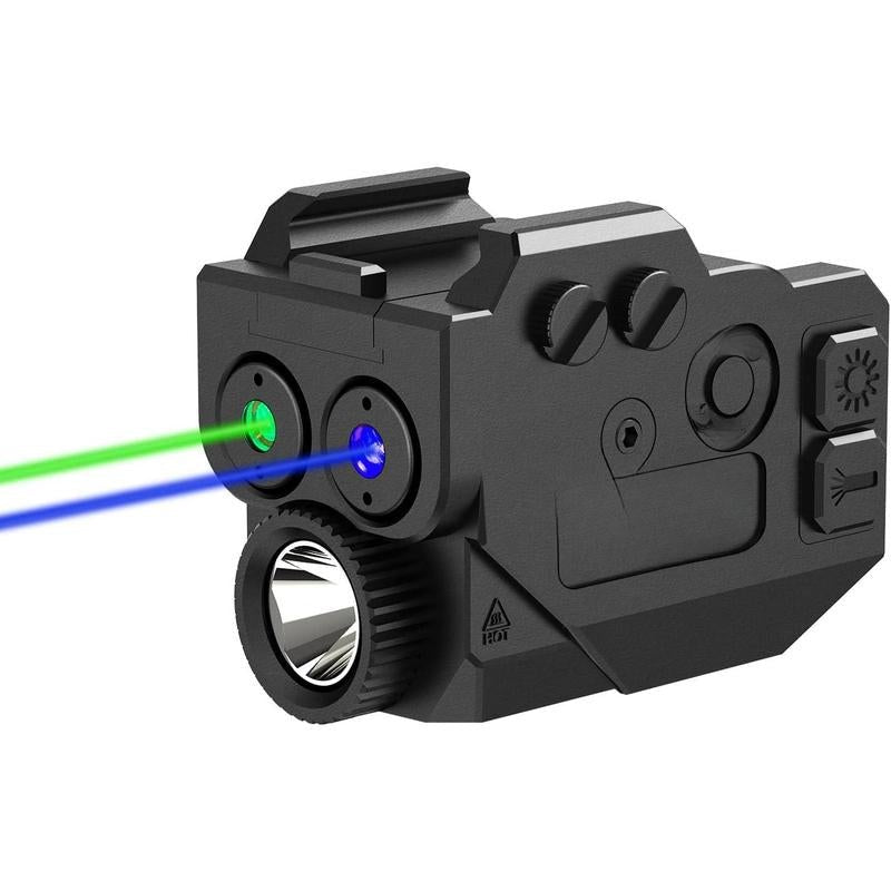 With Purple/Ir/Green/Blue Beams - Light Handheld Flash Adjustable Tactical High Lumen Double Hammock Set Steel Stand Bright Yellow Inflatable Lemon Edc Flashlight - TechNova