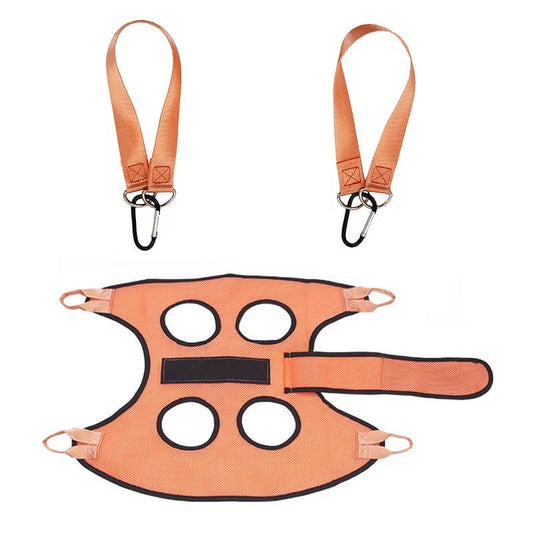 Anti-Scratch Pet Grooming Hammock Nail Cutting Bag - Restraint for Cats and Dogs - TechNova