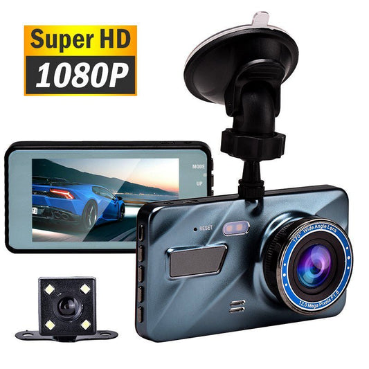 3 in 1 Rear View Dual Camera Full HD Night Vision Car Dash Camera - TechNova