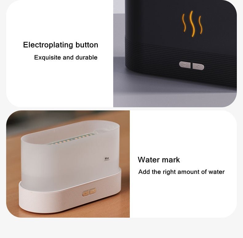 Ultrasonic Usb Fire Essential Oil Aroma Diffuser - TechNova