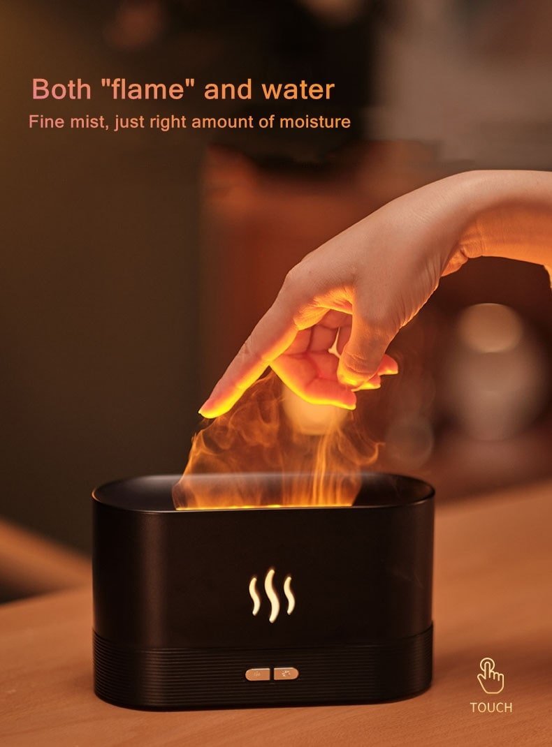Ultrasonic Usb Fire Essential Oil Aroma Diffuser - TechNova
