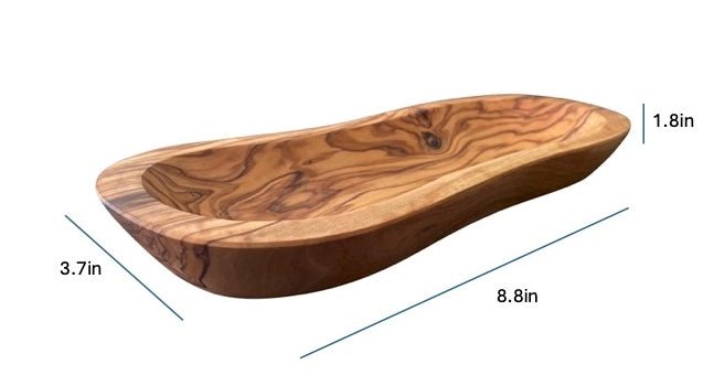 Mediterranean Olive Wood Multi - Purpose Bowl - TechNova